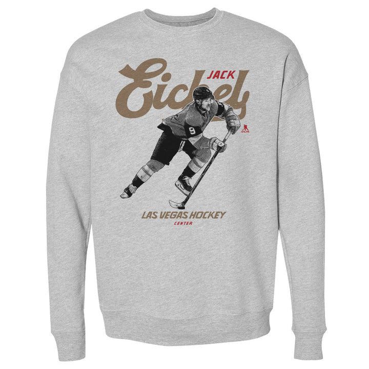 Vegas Golden Knights Jack Eichel Vegas Vintage Crewneck