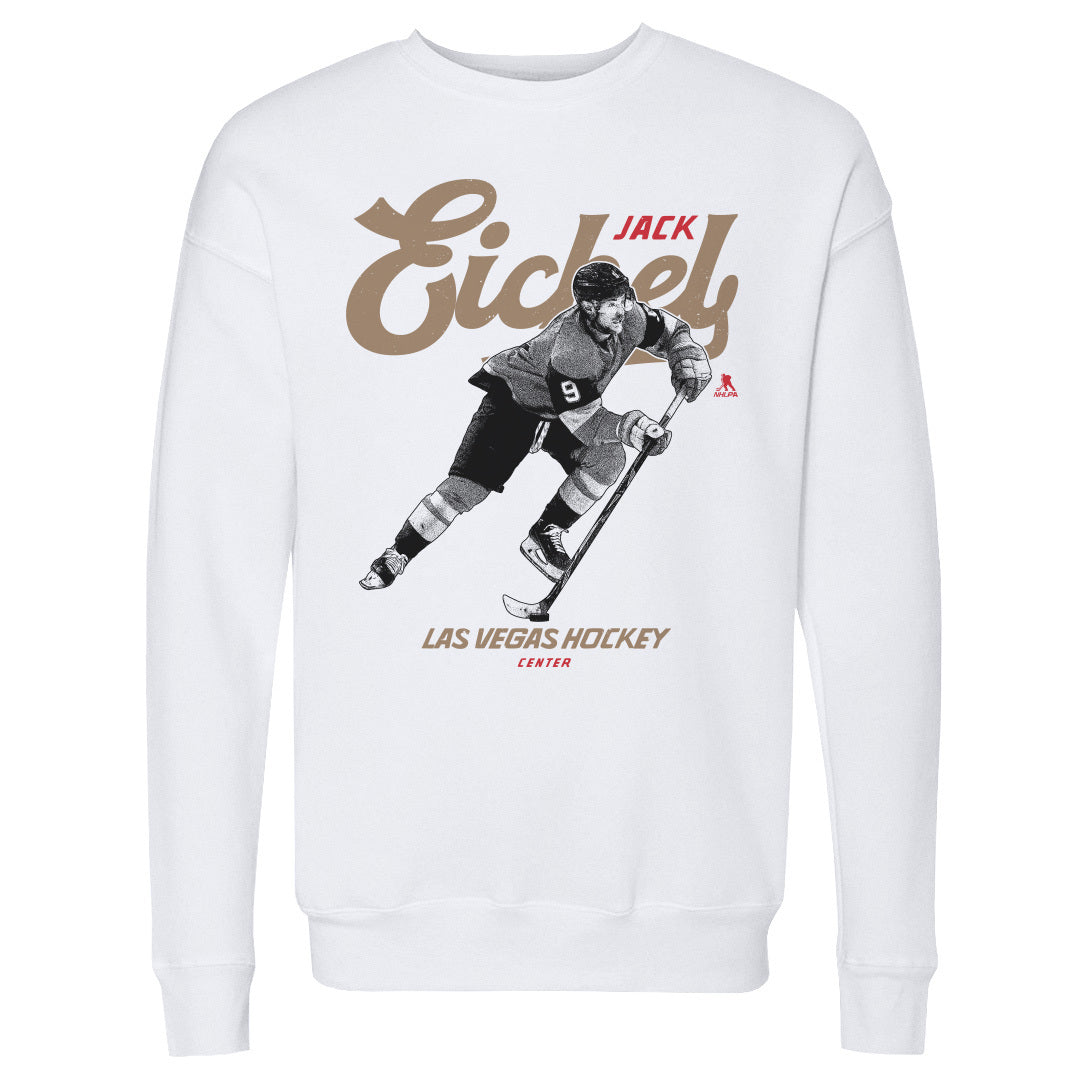 Vegas Golden Knights Jack Eichel Vegas Vintage Crewneck