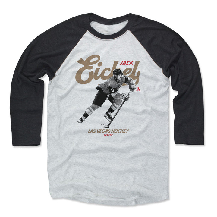 Vegas Golden Knights Jack Eichel Vegas Vintage Raglan