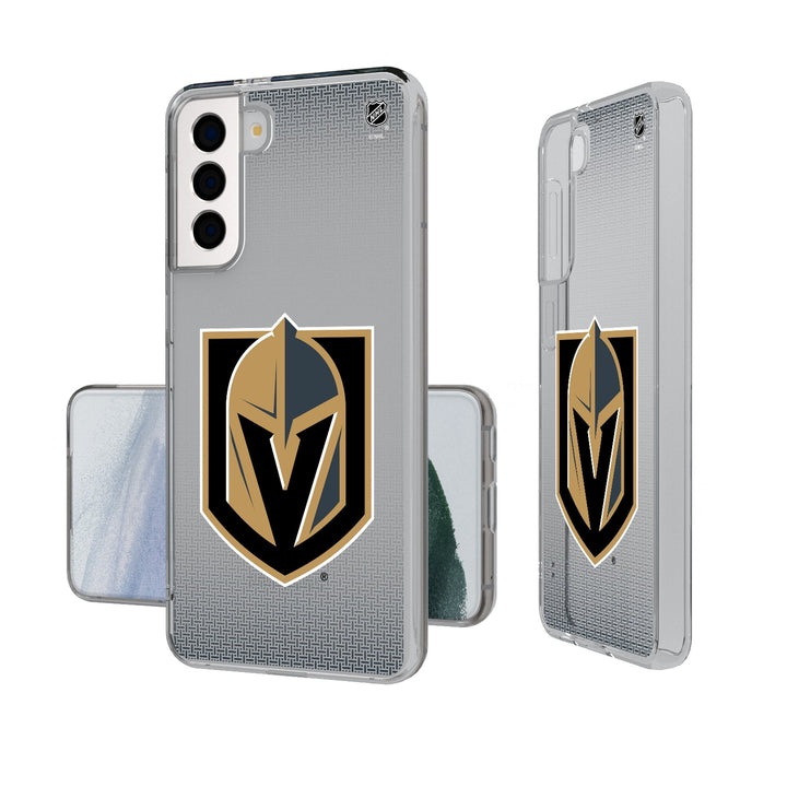 Vegas Golden Knights Linen Clear Phone Case - Phone Cases