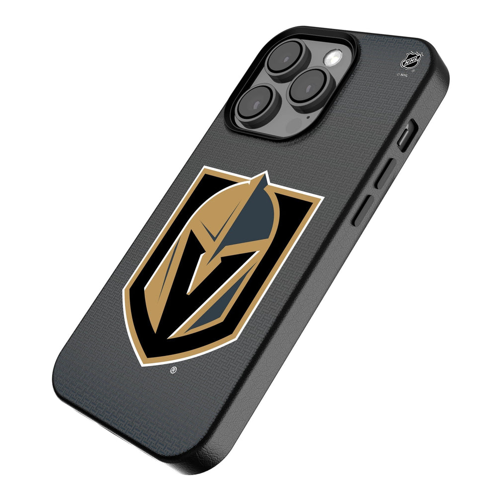 Vegas Golden Knights Linen MagSafe Compatible iPhone Phone