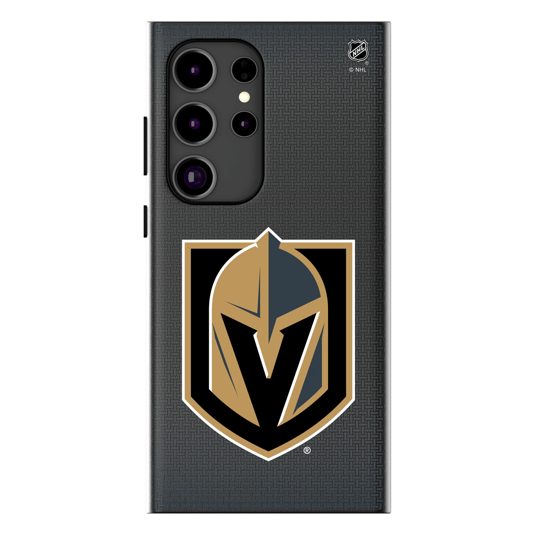 Vegas Golden Knights Linen MagSafe Compatible Phone Case for Samsung Galaxy - Vegas Team Store