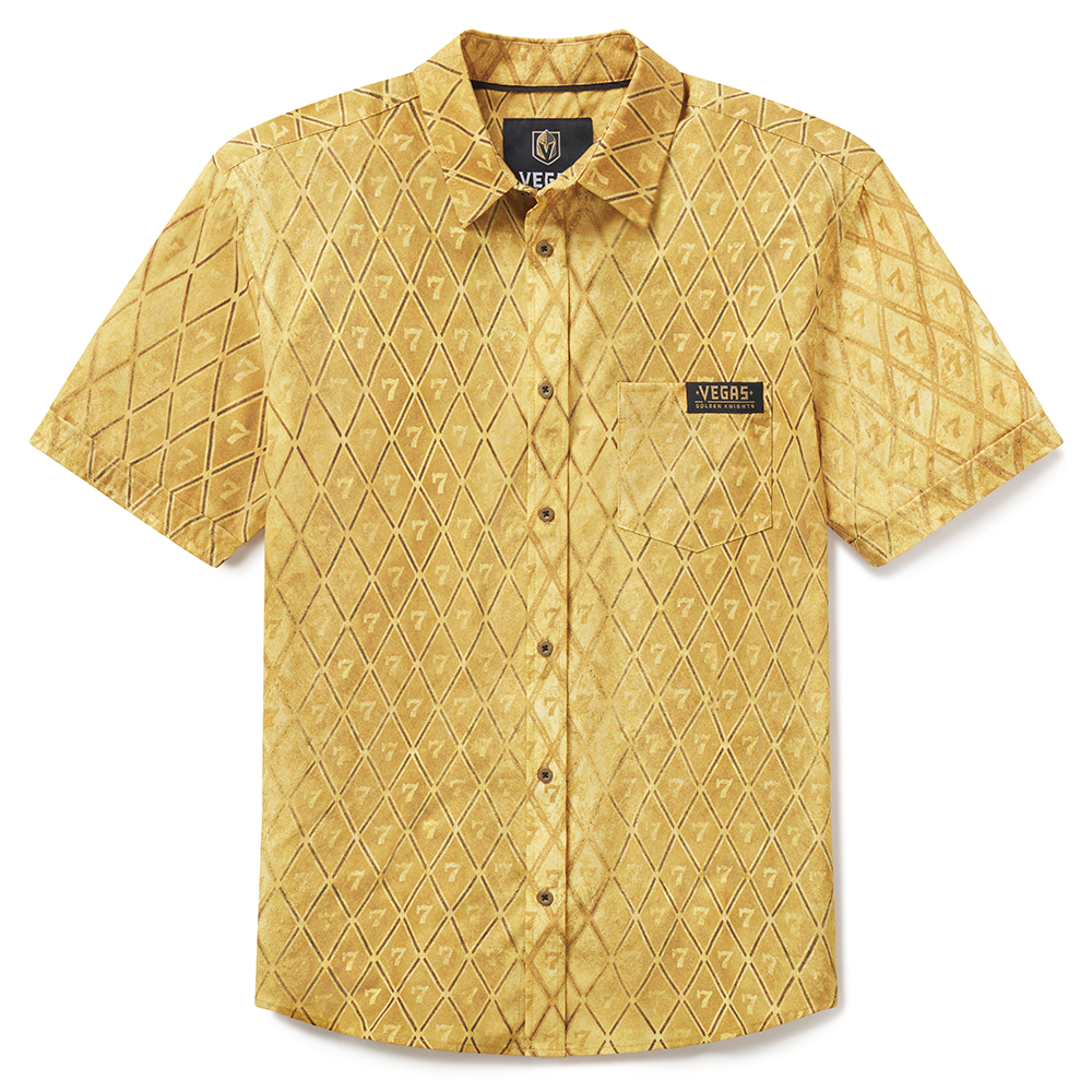 Vegas Golden Knights Lucky 7 Button-Up - Shirt