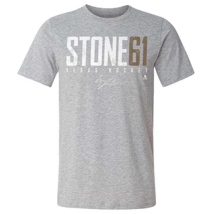 Vegas Golden Knights Mark Stone Elite Tee - Heather Gray