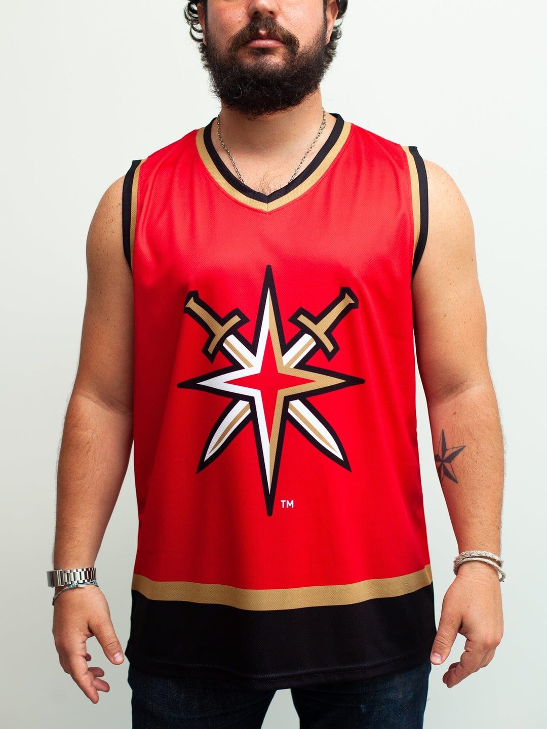 Las Vegas Golden Knights Mashup Hockey Tank - Red