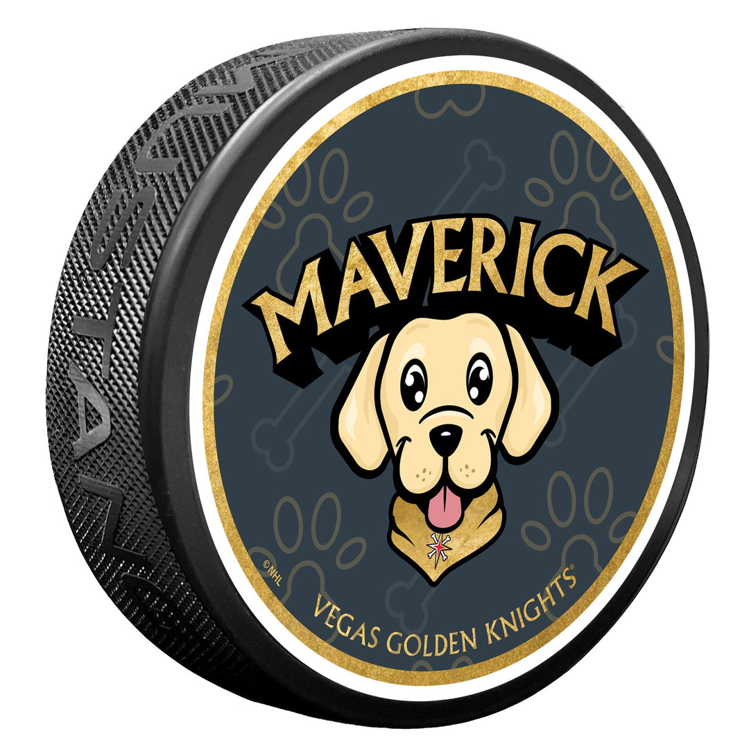 Vegas Golden Knights Maverick 3D Puck - Puck