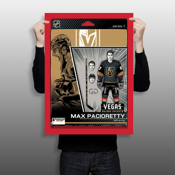 Vegas Golden Knights Max Pacioretty Action Figure Serigraph