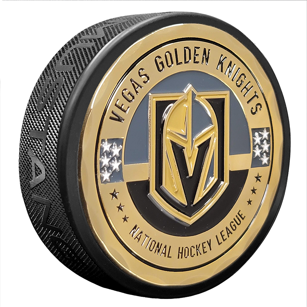 Vegas Golden Knights Medallion Stars Puck - Puck