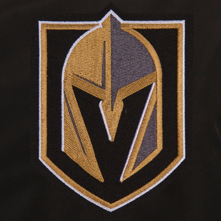 Vegas Golden Knights Men’s Black Bomber Jacket - Outerwear