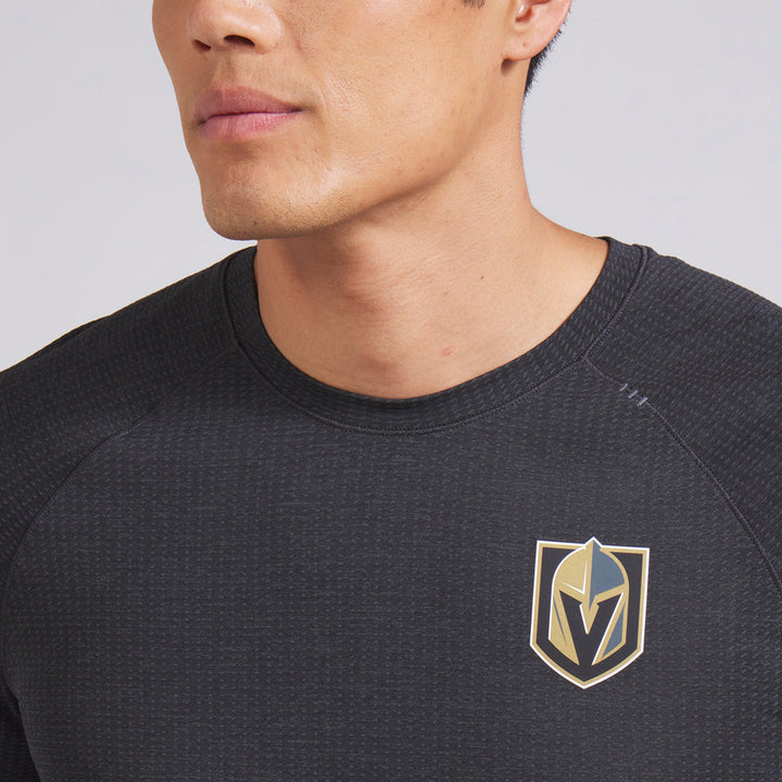 Vegas Golden Knights Metal Vent Tech Short Sleeve Tee