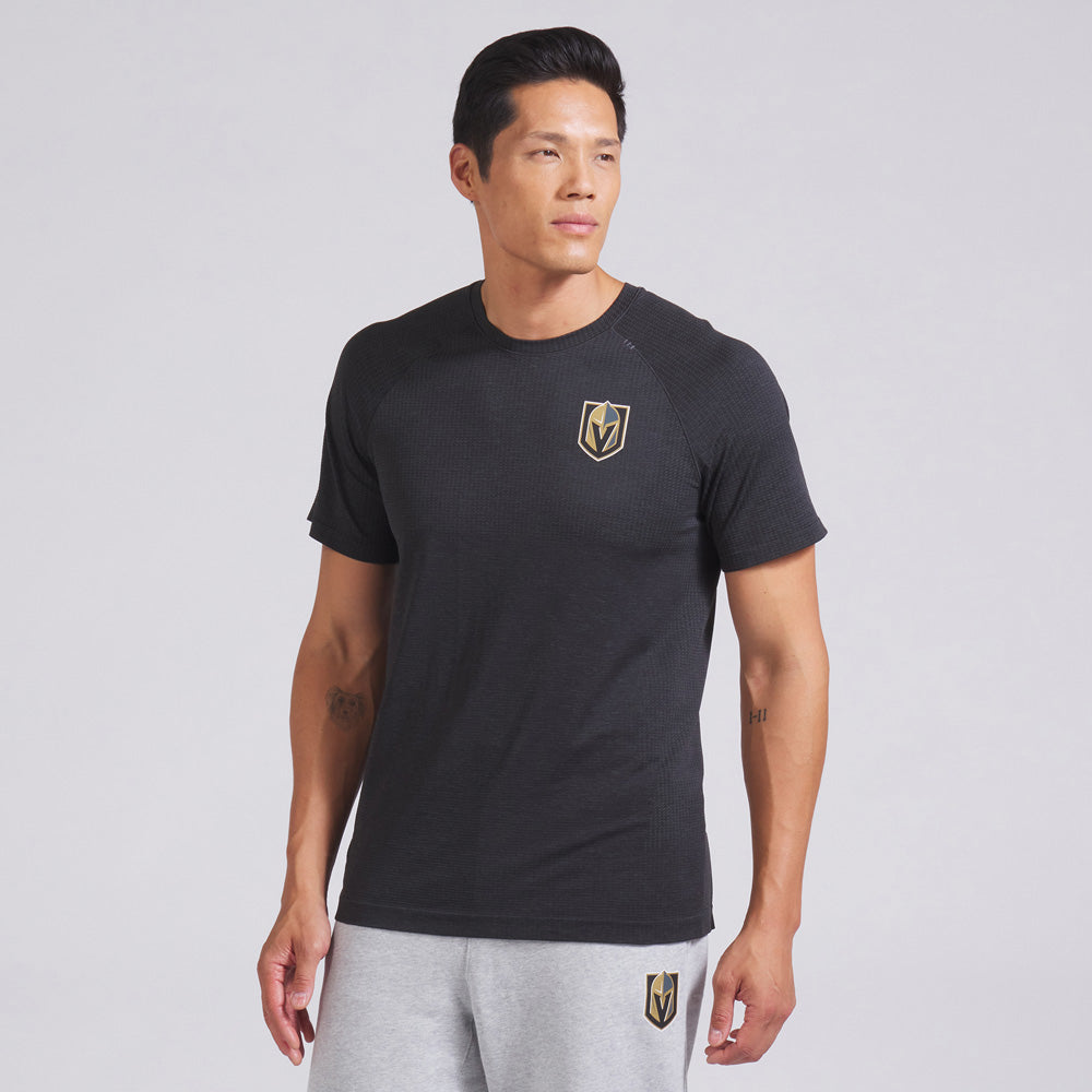 Vegas Golden Knights Metal Vent Tech Short Sleeve Tee