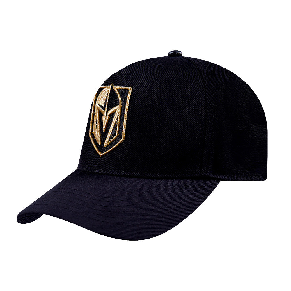 Vegas Golden Knights Metallic Logo Snapback - Headwear