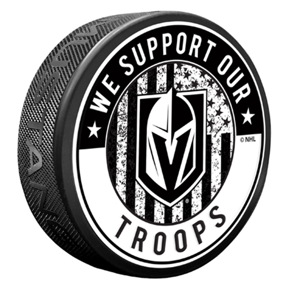 Vegas Golden Knights Military Appreciation Puck - Puck