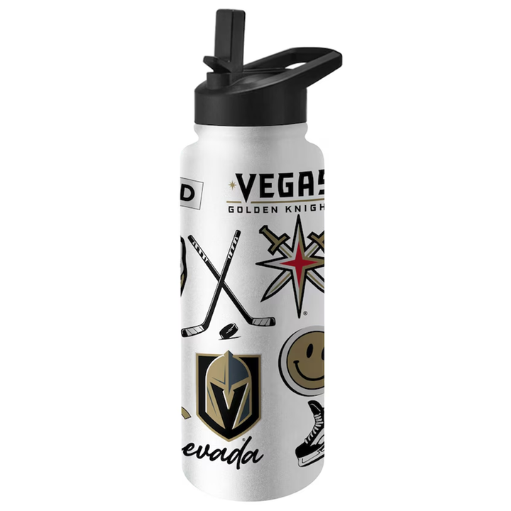 Vegas Golden Knights Native Quencher 34oz Bottle - Drinkware