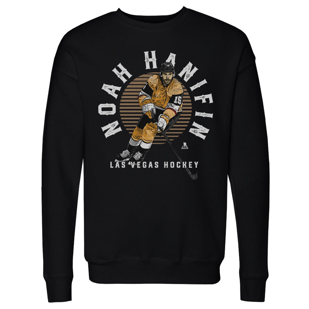 Vegas Golden Knights Noah Hanifin Emblem Crewneck - Black