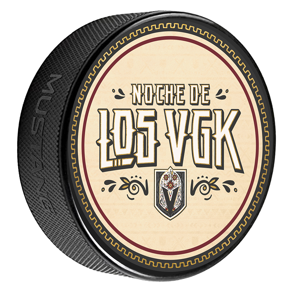 Vegas Golden Knights Noche de LosVGK Puck - Puck