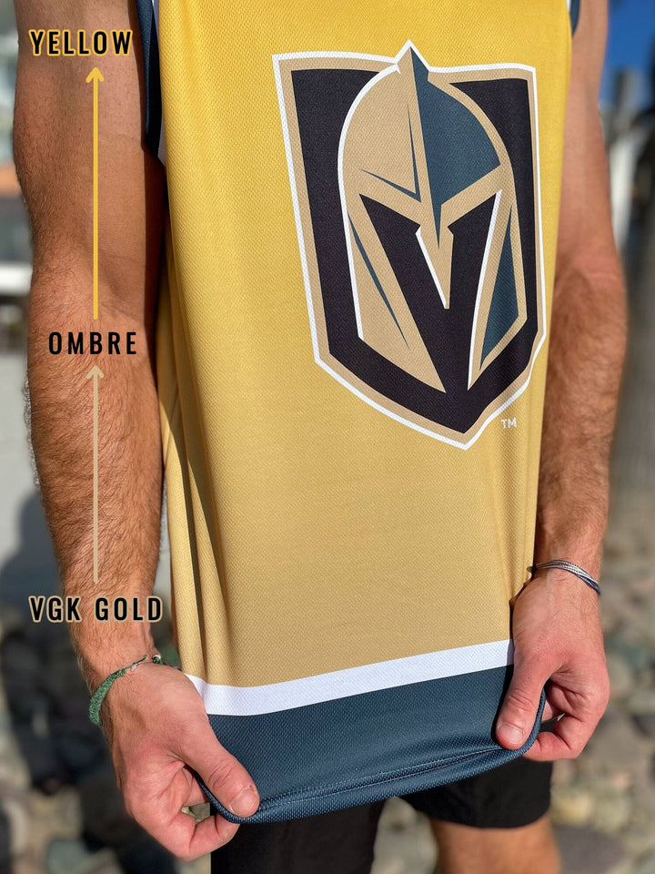 Vegas Golden Knights Ombré Hockey Tank - Shirt