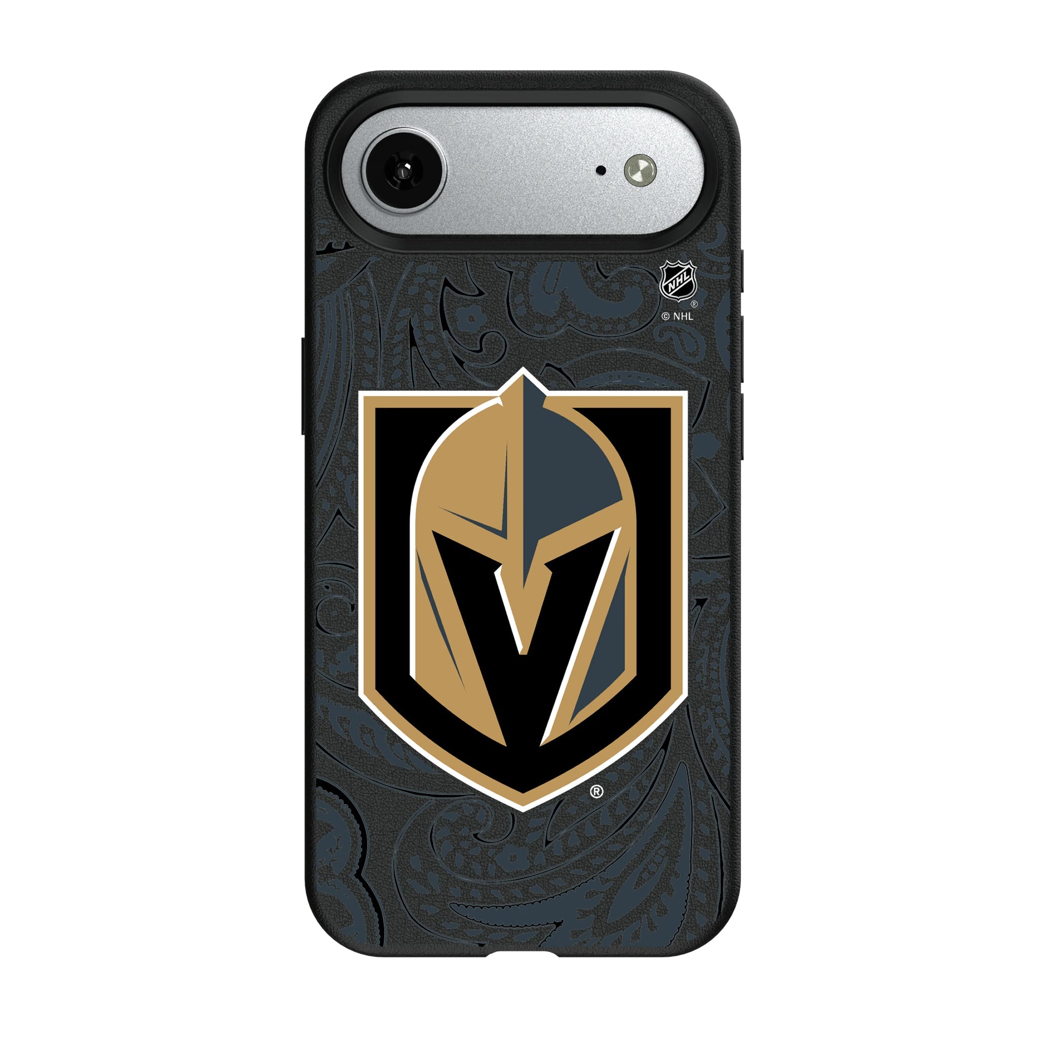 Vegas Golden Knights Paisley MagSafe Compatible Phone Case for Apple iPhone - Vegas Team Store
