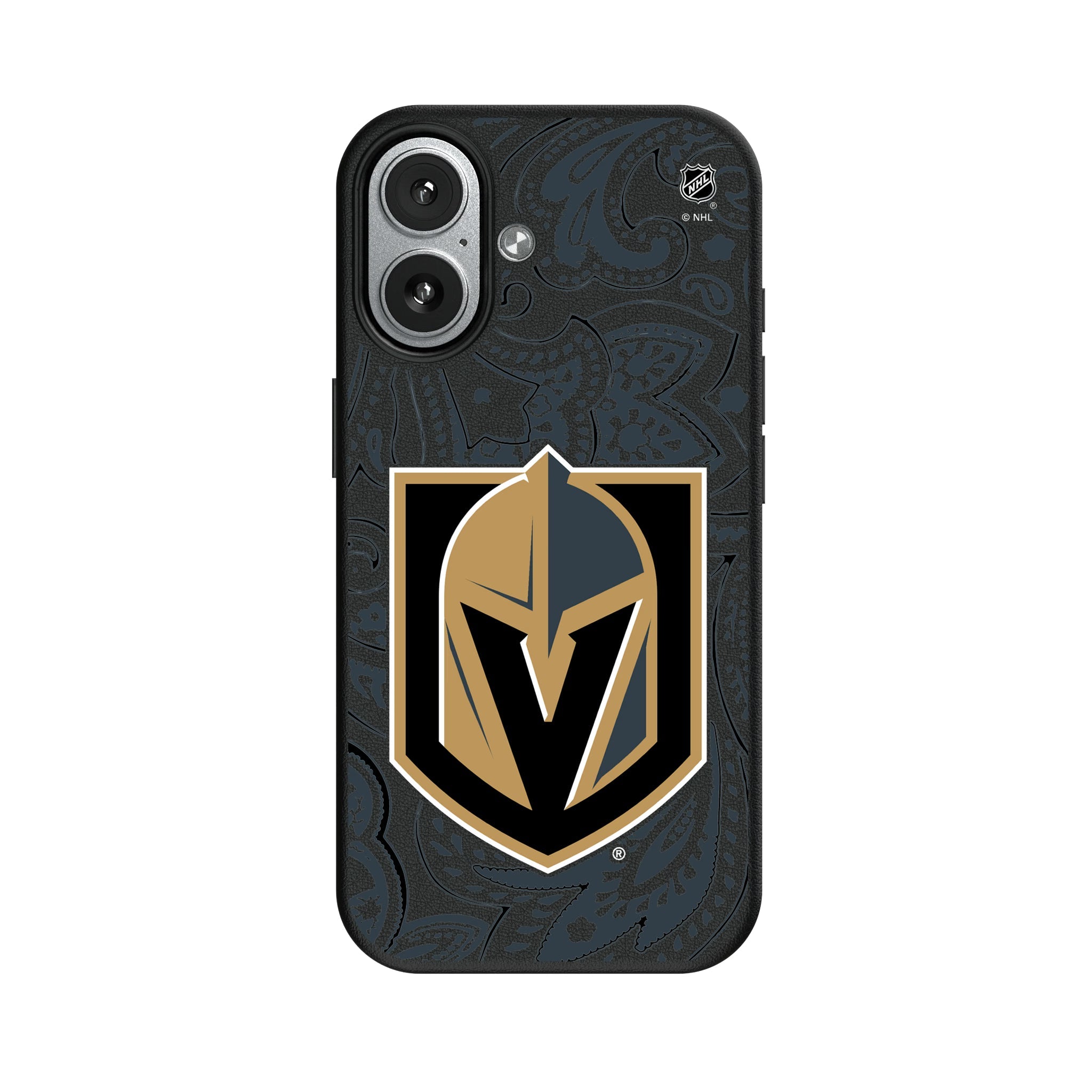 Vegas Golden Knights Paisley MagSafe Compatible Phone Case for Apple iPhone - Vegas Team Store