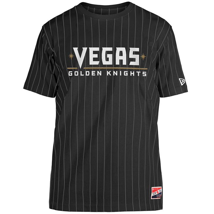 Vegas Golden Knights Pinstripe Tee - Shirt