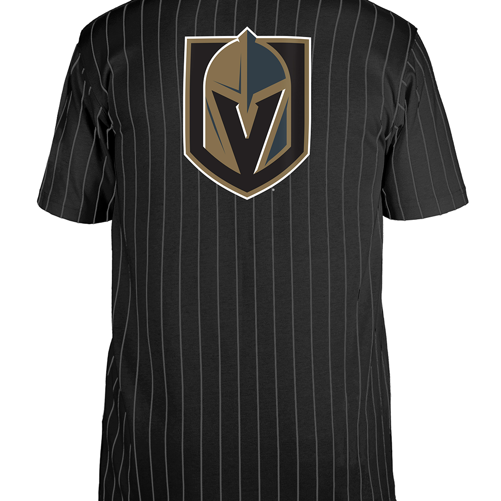 Vegas Golden Knights Pinstripe Tee - Shirt