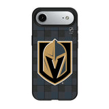 Vegas Golden Knights Plaid MagSafe Compatible Phone Case for Apple iPhone - Vegas Team Store