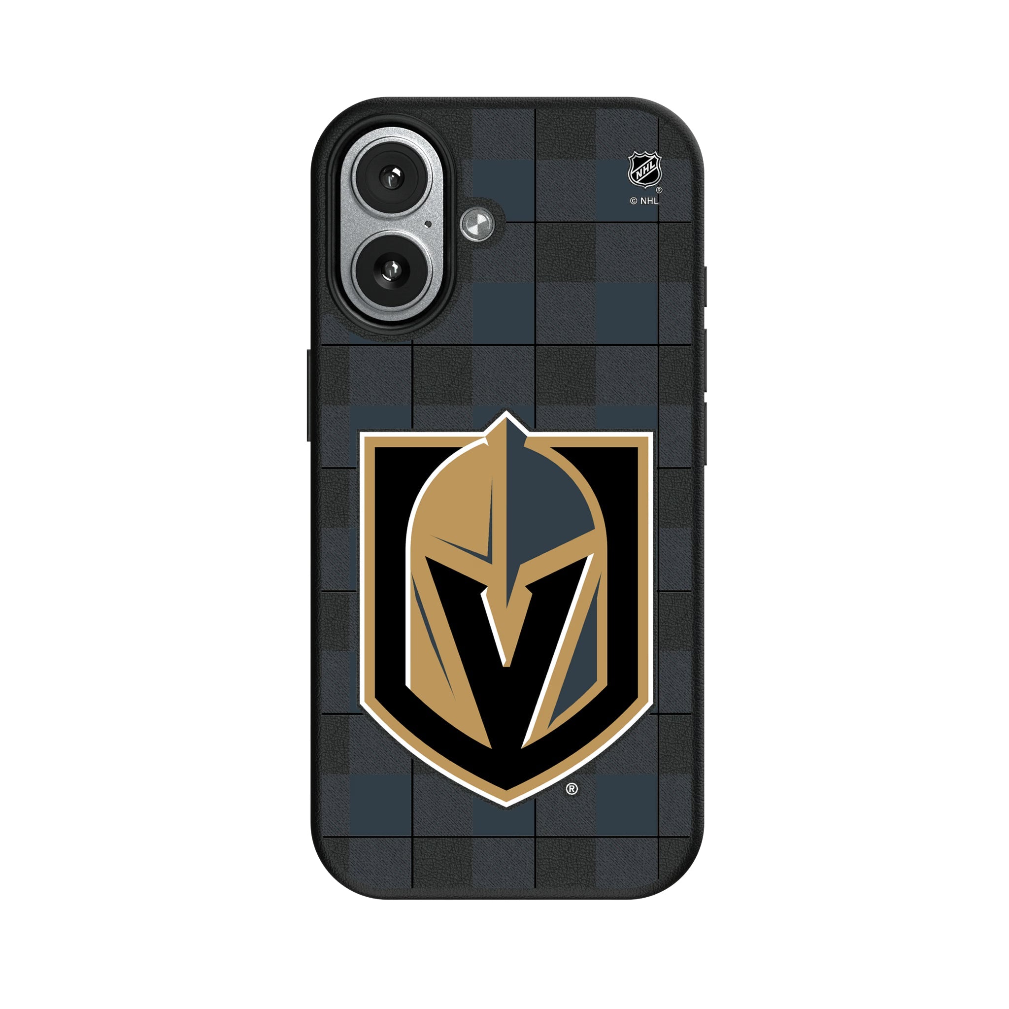 Vegas Golden Knights Plaid MagSafe Compatible Phone Case for Apple iPhone - Vegas Team Store