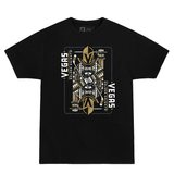 Vegas Golden Knights Playing Card Tee - Shirt