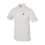 Vegas Golden Knights Primary Carmel Stripe Polo - WHITE