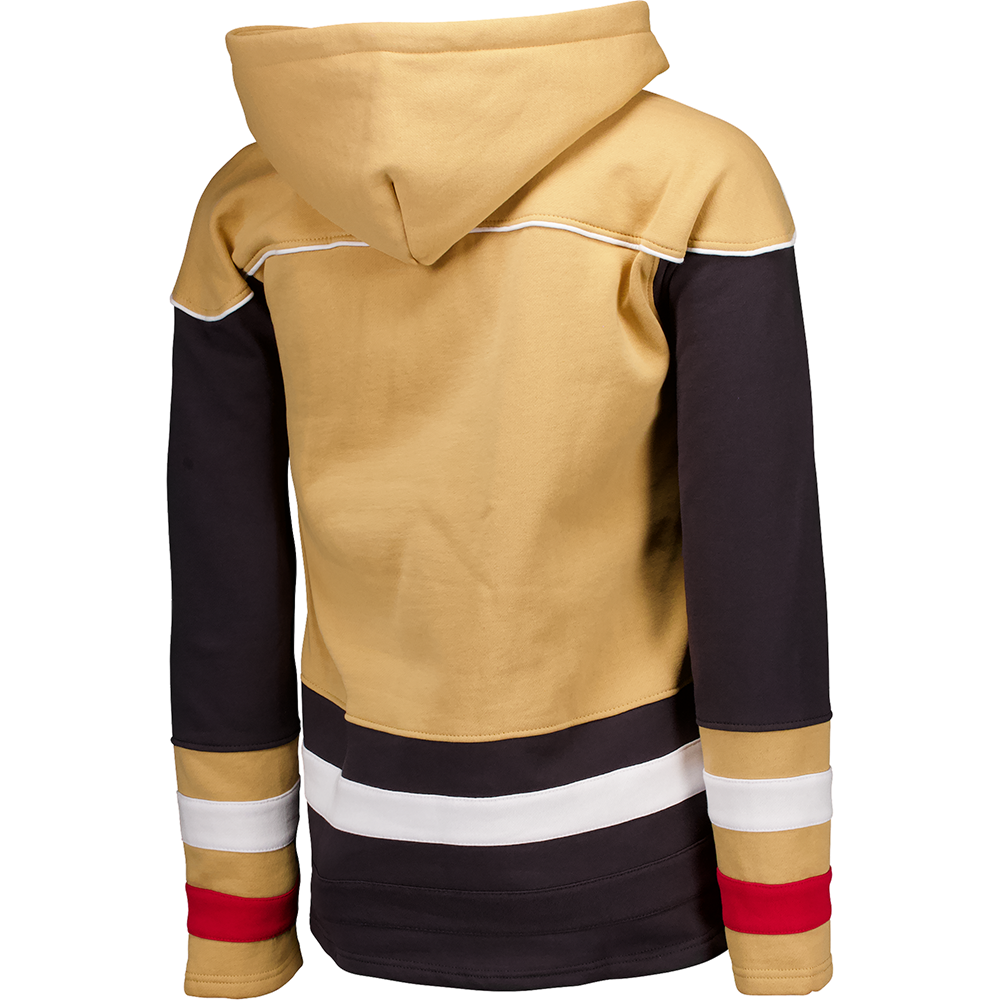 Vegas Golden Knights Primary Hockey Stripe Hoodie – Vegas Team Store