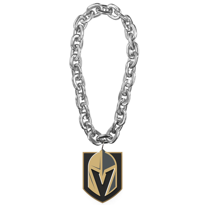 Vegas Golden Knights Primary Logo Fan Chain - SILVER