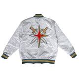 Vegas Golden Knights Primary Satin Jacket - Outerwear
