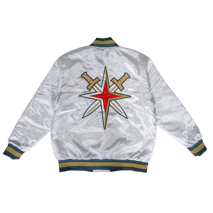 Vegas Golden Knights Primary Satin Jacket - Outerwear