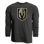 Vegas Golden Knights Primary Senior Mascot Long Sleeve Tee