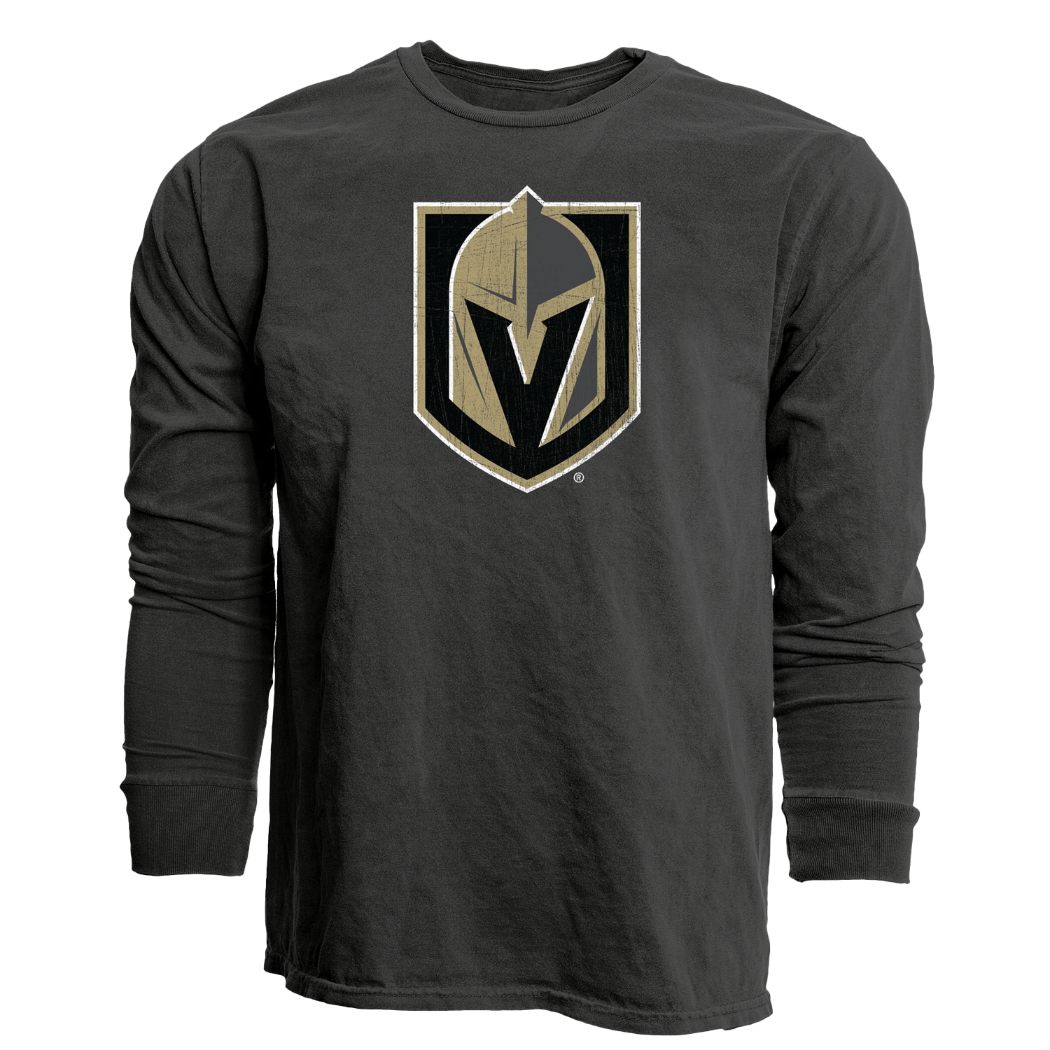Vegas Golden Knights Primary Senior Mascot Long Sleeve Tee