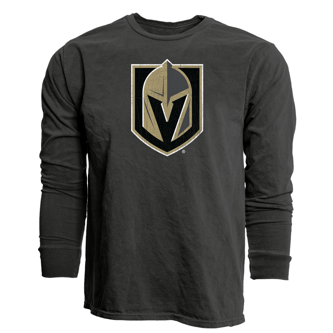 Vegas Golden Knights Primary Senior Mascot Long Sleeve Tee