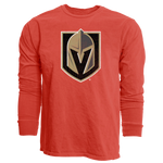Vegas Golden Knights Primary Senior Mascot Long Sleeve Tee