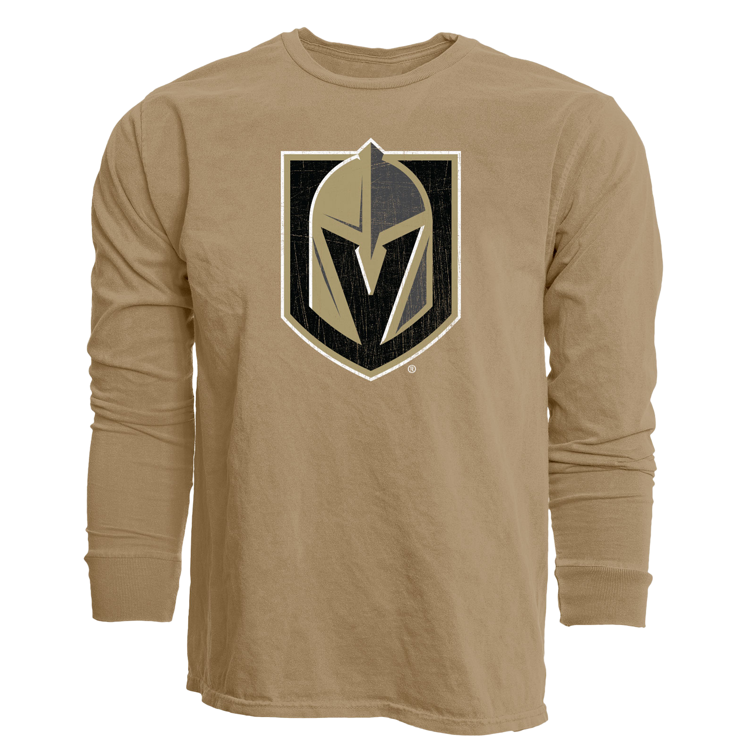 Vegas Golden Knights Primary Senior Mascot Long Sleeve Tee