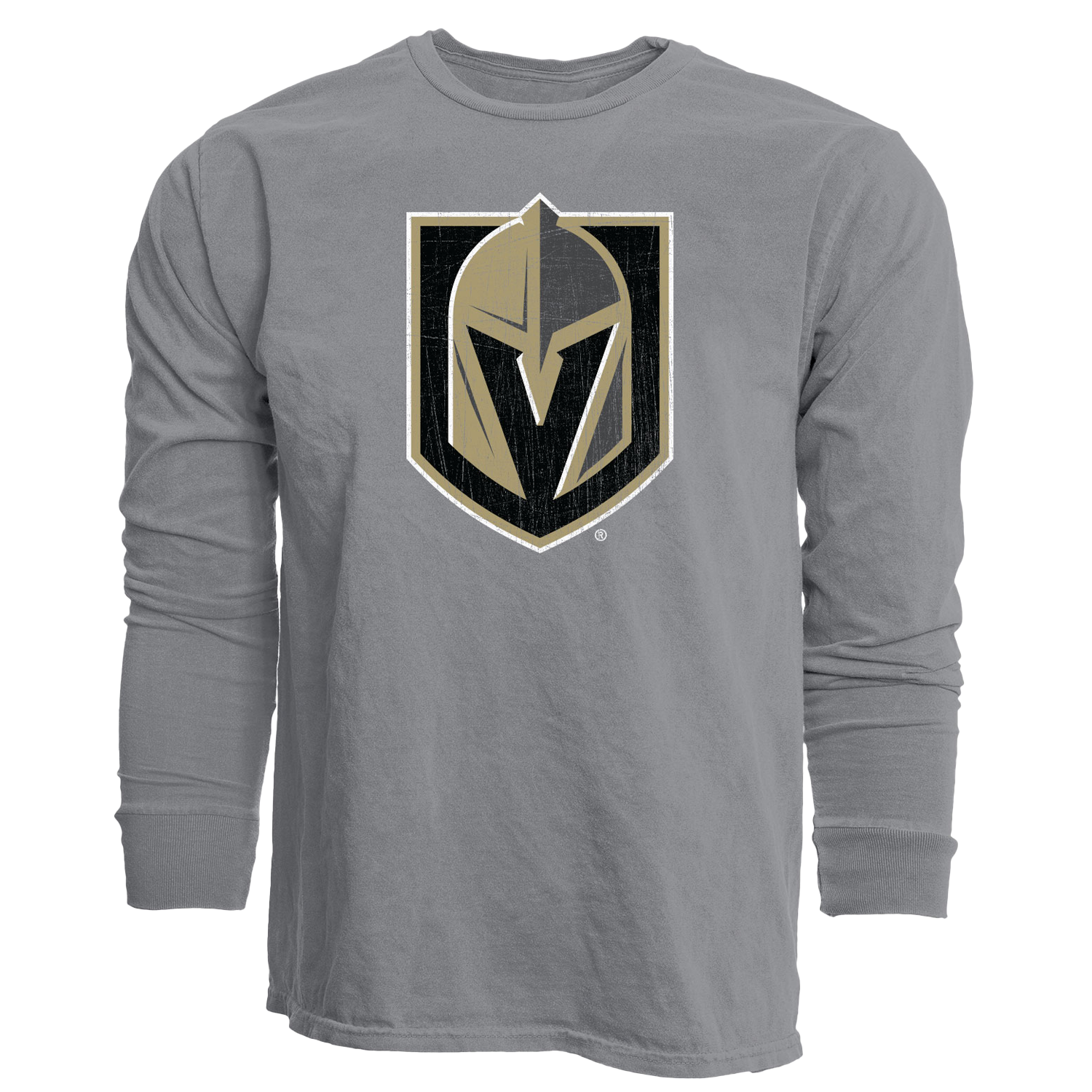 Vegas Golden Knights Primary Senior Mascot Long Sleeve Tee