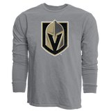 Vegas Golden Knights Primary Senior Mascot Long Sleeve Tee