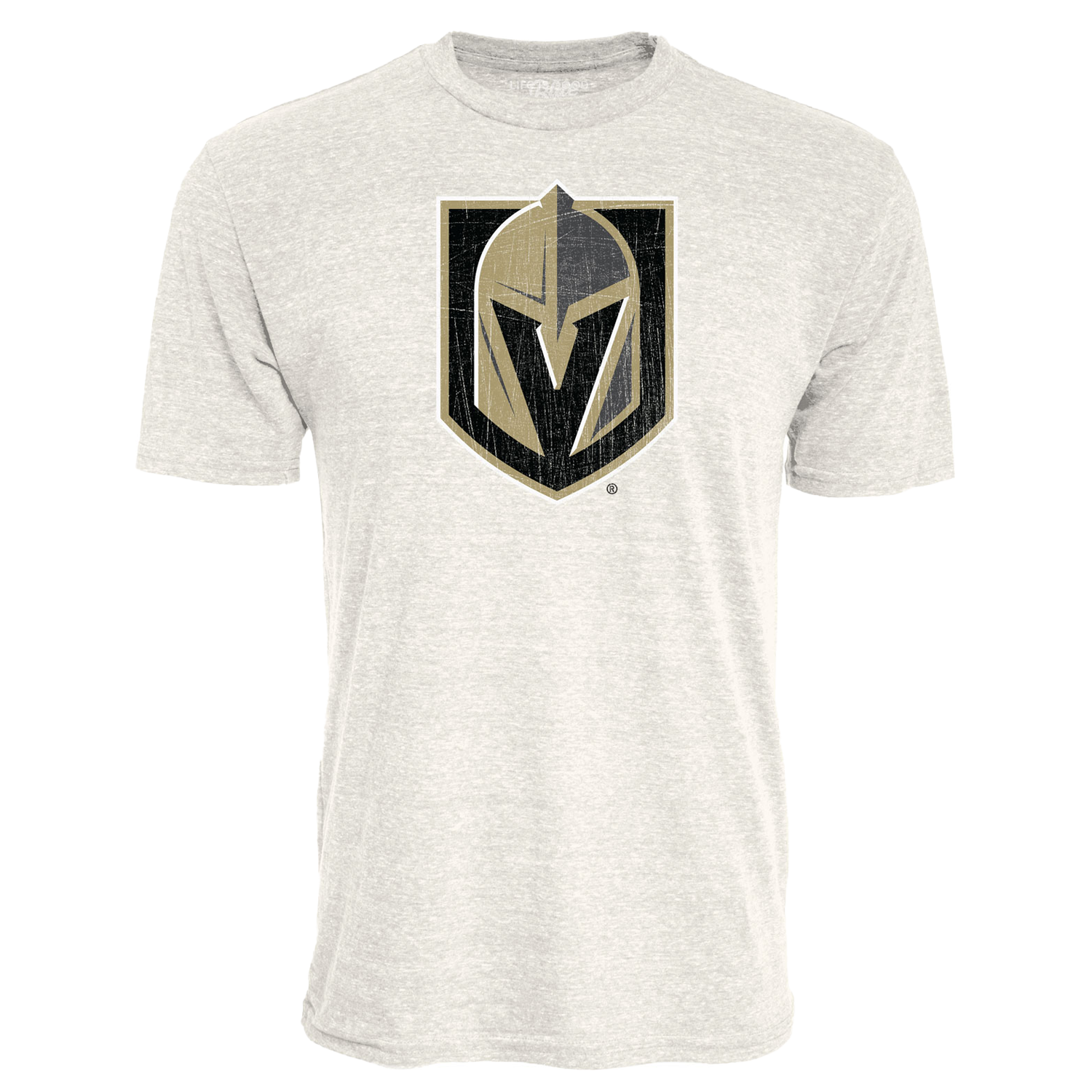 Vegas Golden Knights Primary Senior Mascot Tee - OATMEAL