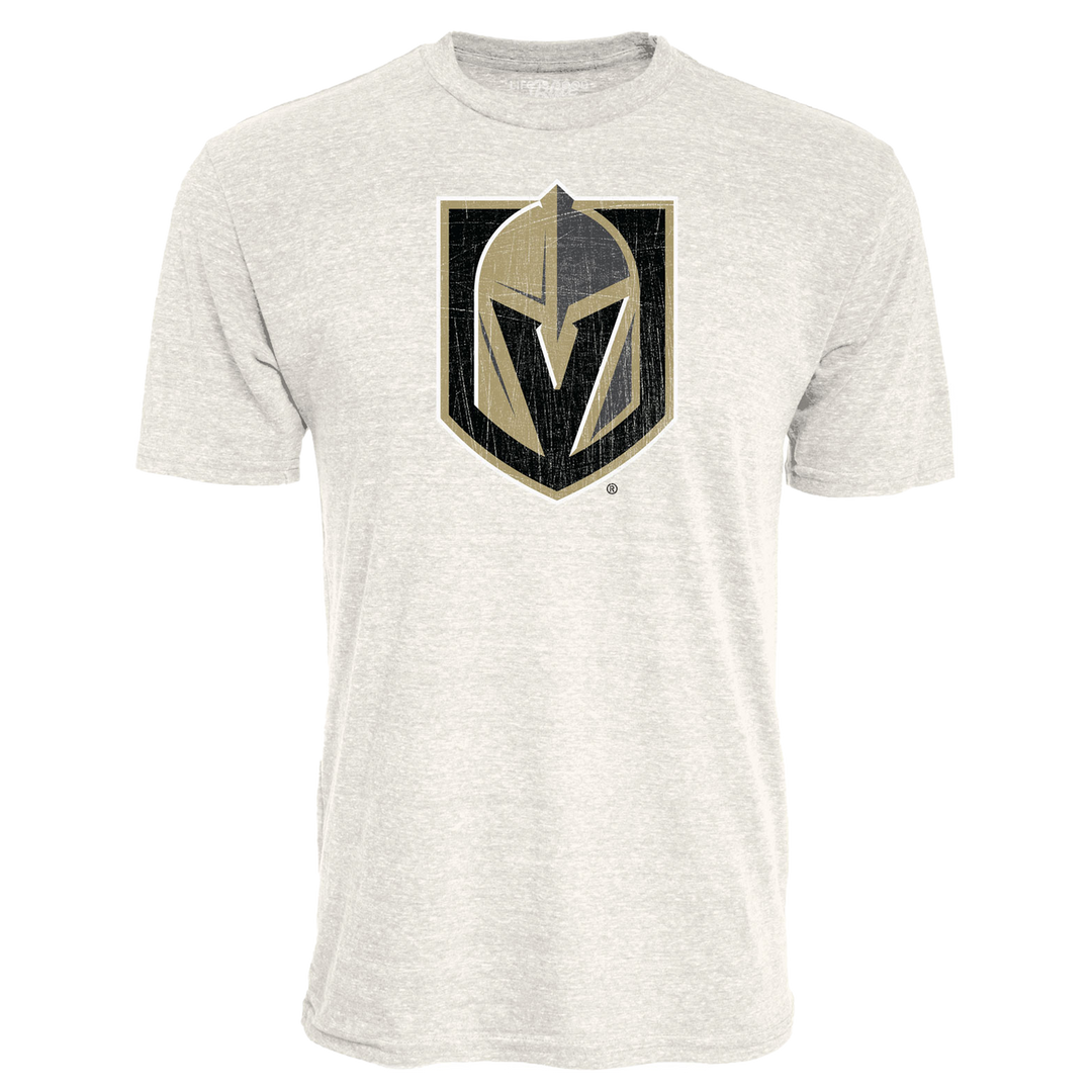 Vegas Golden Knights Primary Senior Mascot Tee - OATMEAL