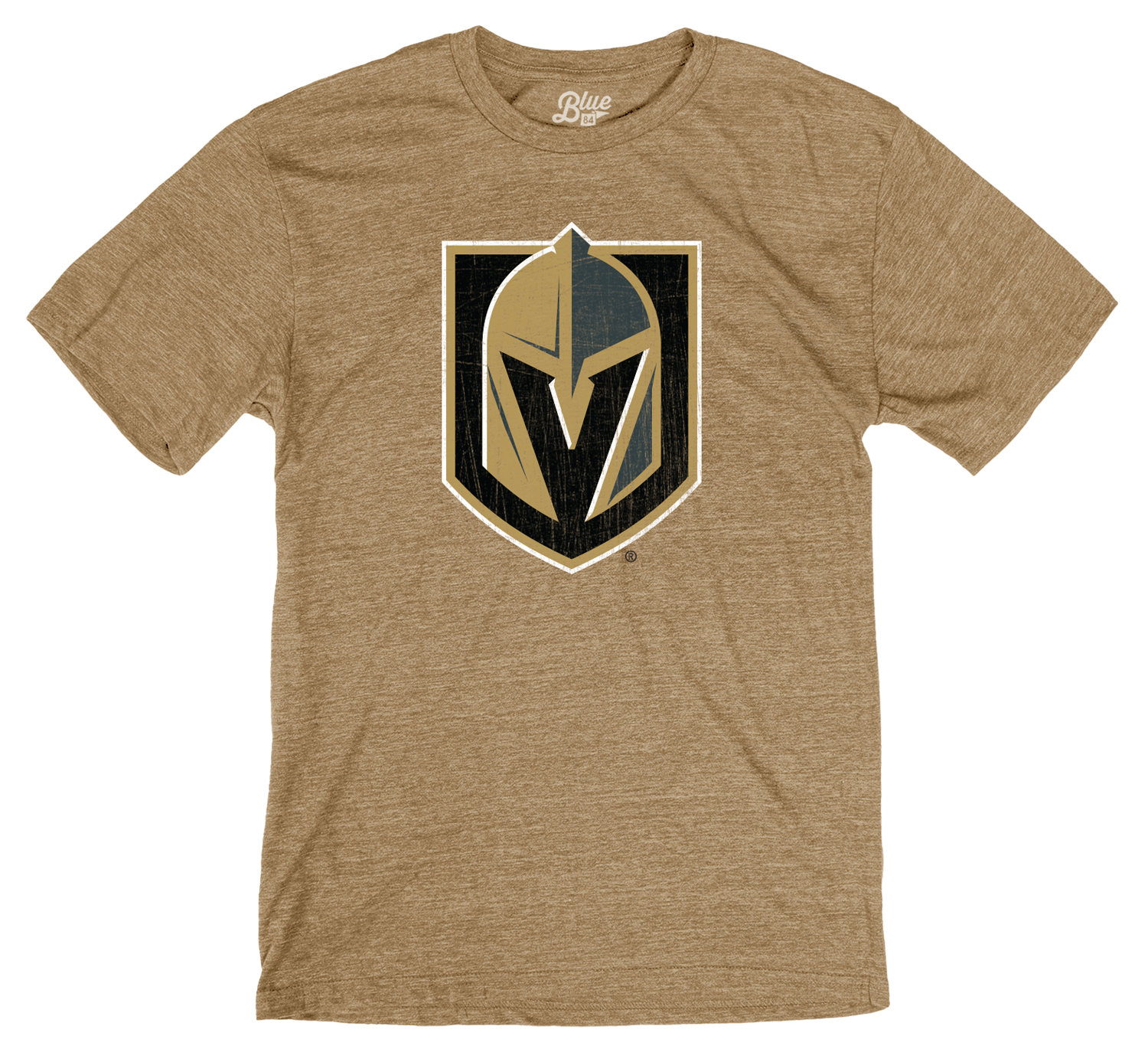 Vegas Golden Knights Primary Senior Mascot Tee - RUSSET