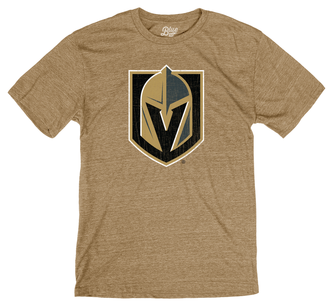 Vegas Golden Knights Primary Senior Mascot Tee - RUSSET