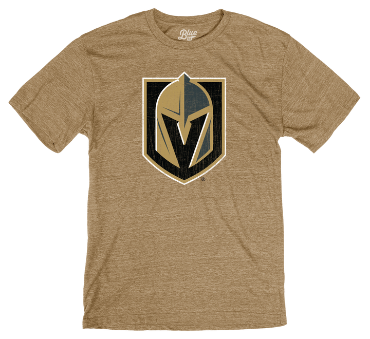 Vegas Golden Knights Primary Senior Mascot Tee - RUSSET