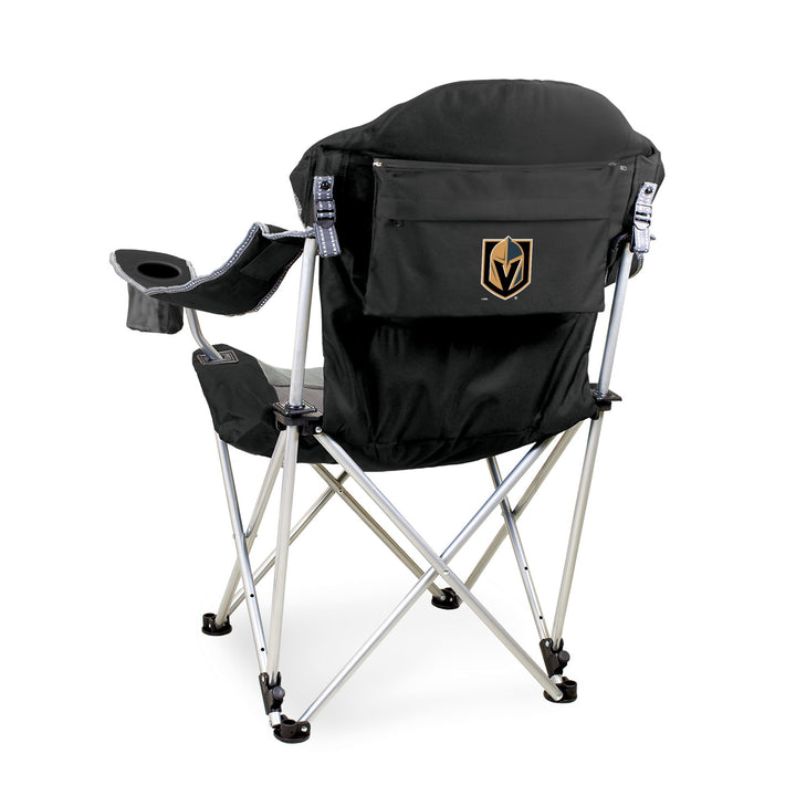 Vegas Golden Knights Reclining Camp Chair - Black