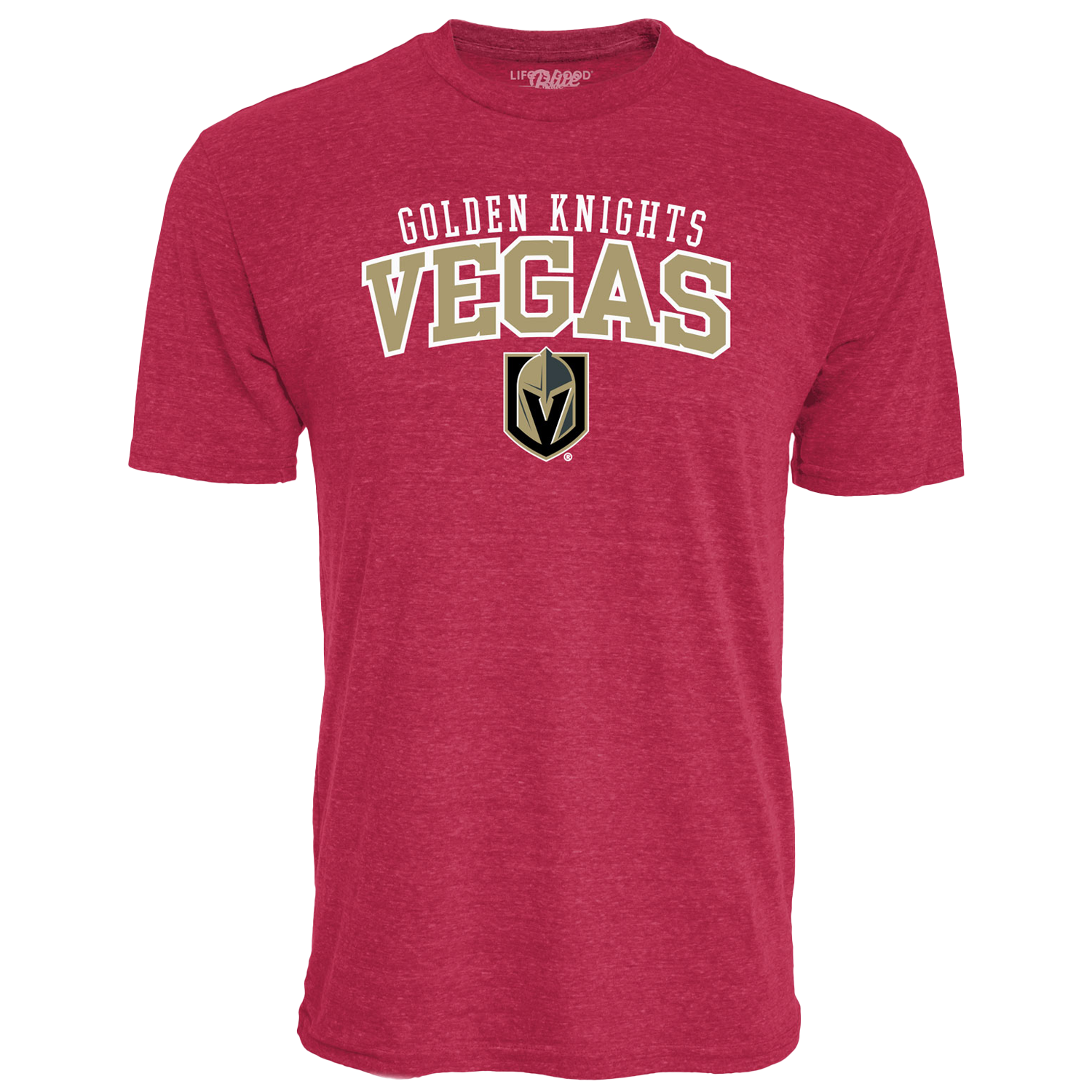 Vegas Golden Knights Red Primary Chow Down Tee - Shirt