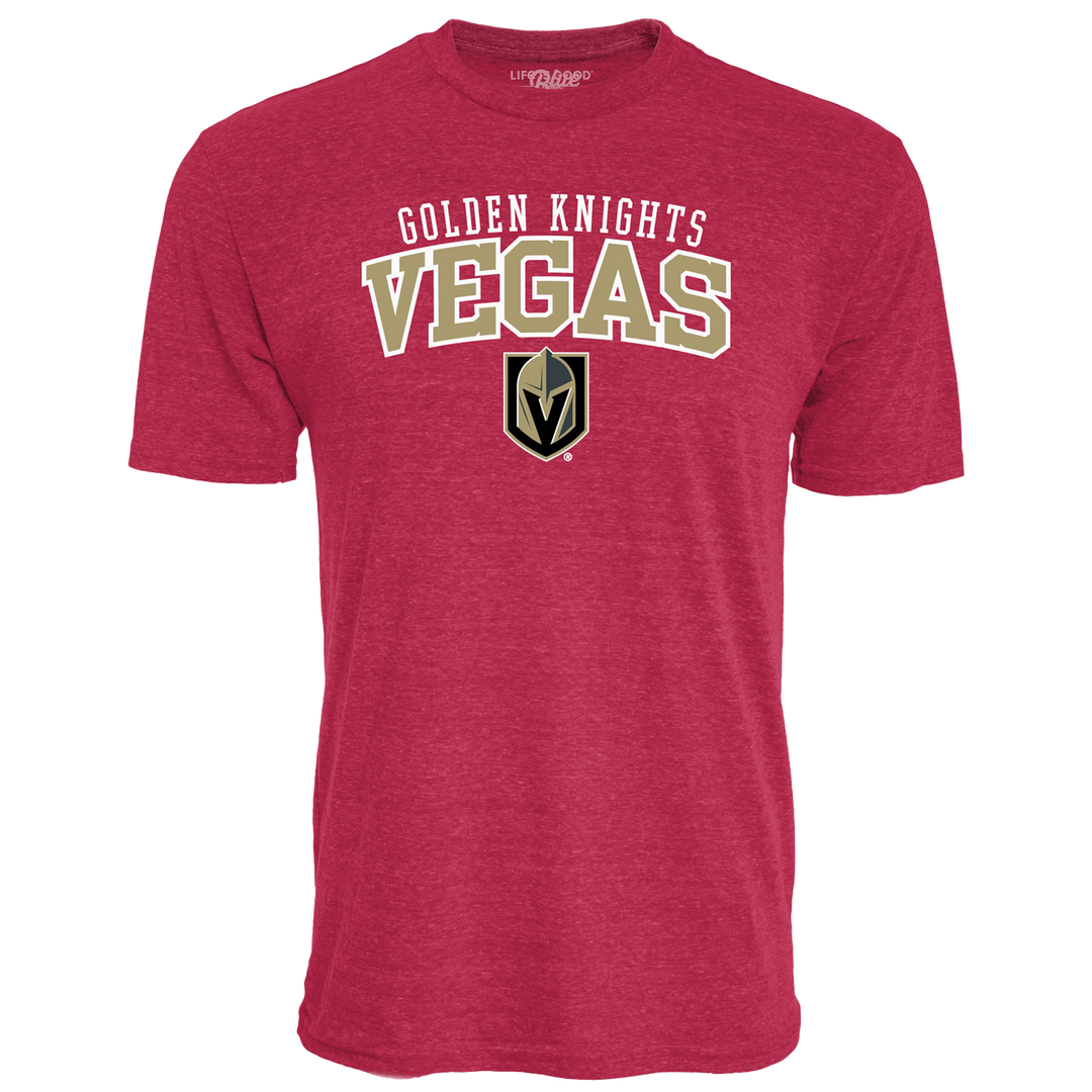 Vegas Golden Knights Red Primary Chow Down Tee - Shirt