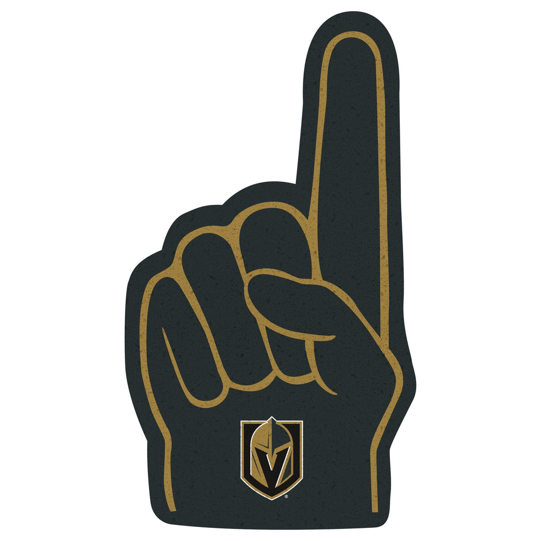 Vegas Golden Knights Removeable Adhesive Foam Finger Decal