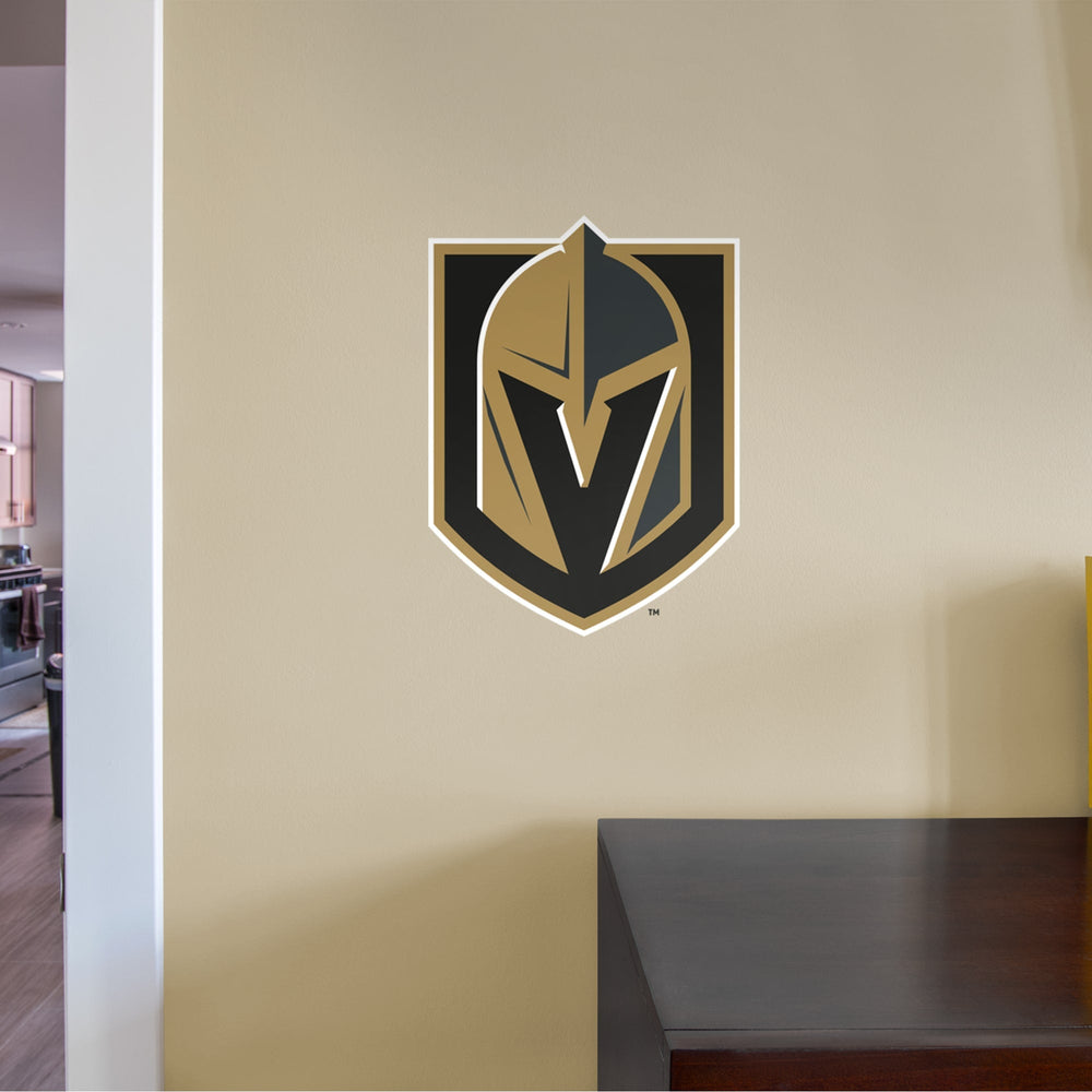 Vegas Golden Knights Removeable Adhesive Logo Decal - SMALL